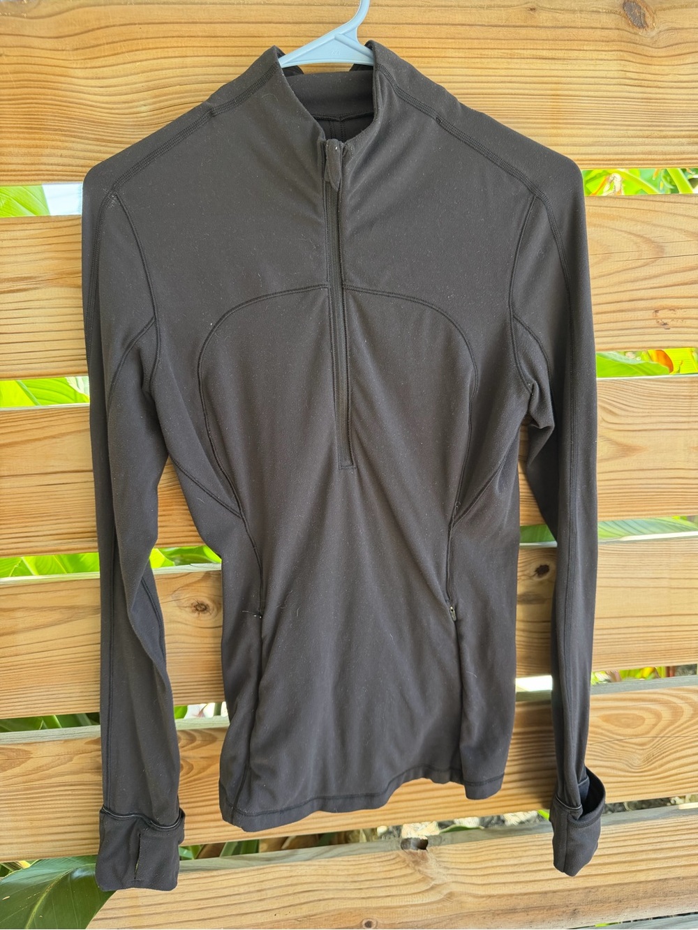 Lululemon Black Half-Zip Performance Jacket